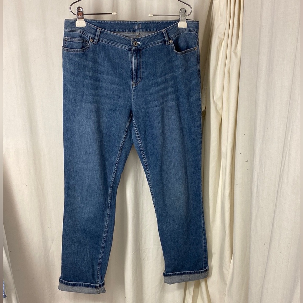 J.Jill 12 Stretch Authentic Fit Slim Jeans